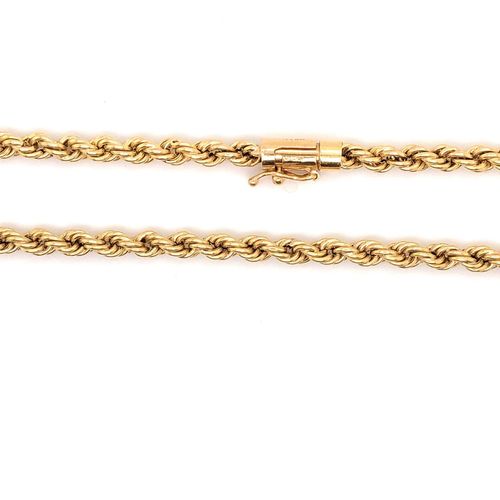 Chain Necklace 18K Yellow Gold