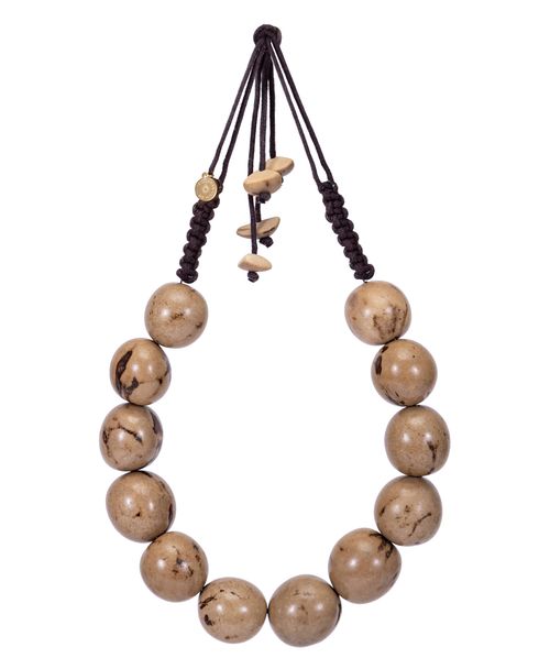 Necklace Buriti Seeds from Brazilian Amazon forest