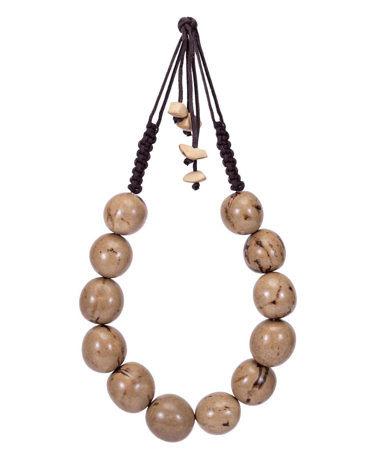 Necklace Buriti Seeds from Brazilian  forest